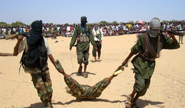 刑场实拍索马里枪决叛军真实画面(组图)